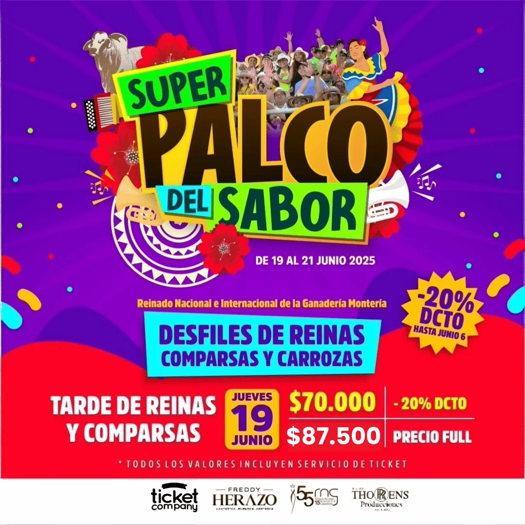 Cartel de Tarde de Reinas y Comparsas