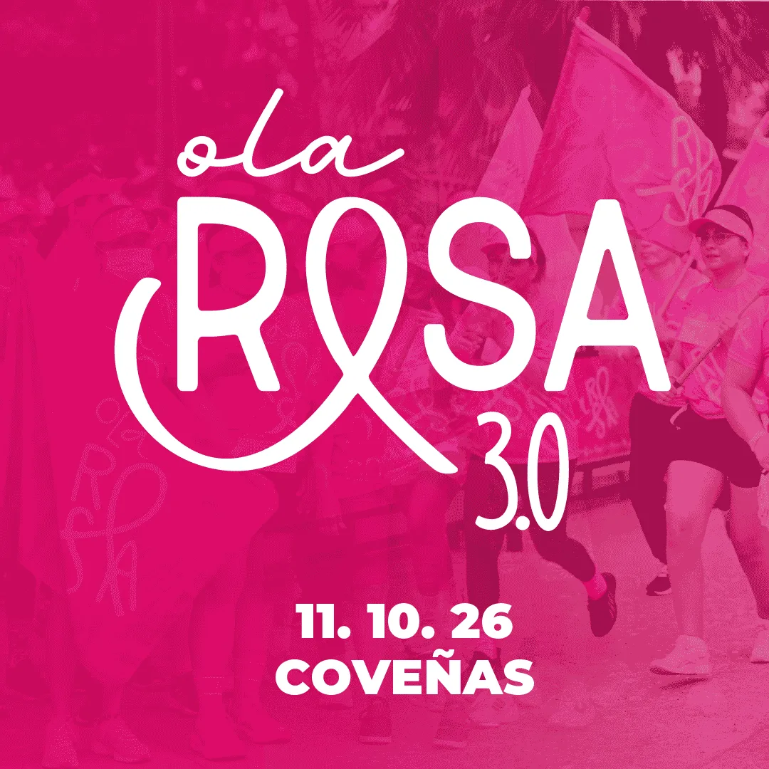 Cartel de CARRERA OLA ROSA