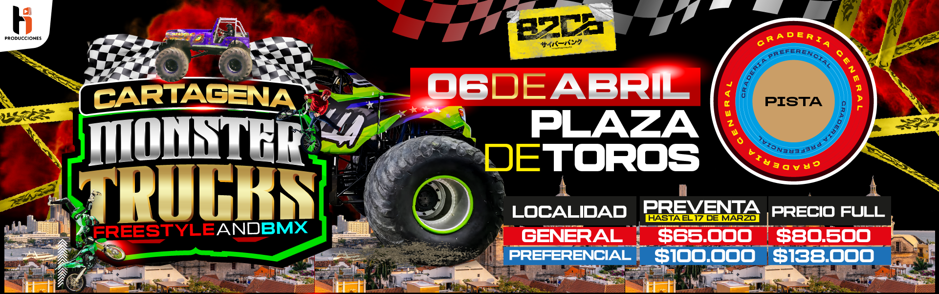 Localidades y precios