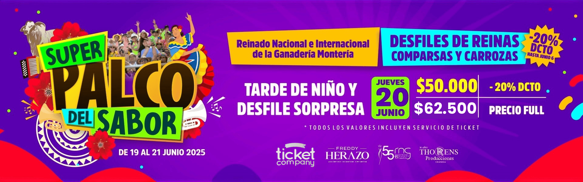 Localidades y precios